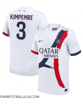 Paris Saint-Germain Presnel Kimpembe #3 Tricou Fotbal Replică 2024-25 Barbati Deplasare